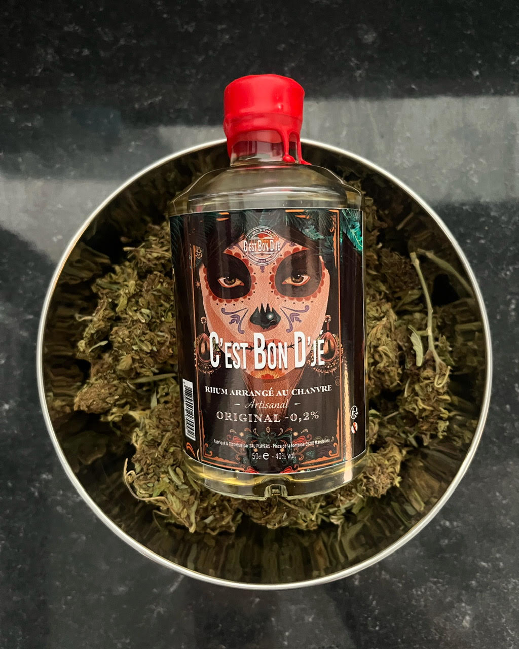 Rhum Carat Hemp Gold – Infusion de chanvre